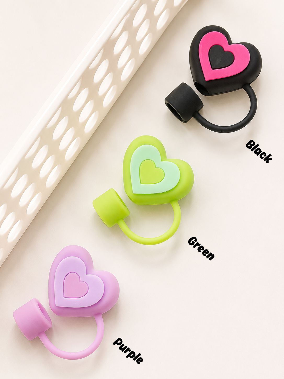 Stanley Straw Topper - Heart