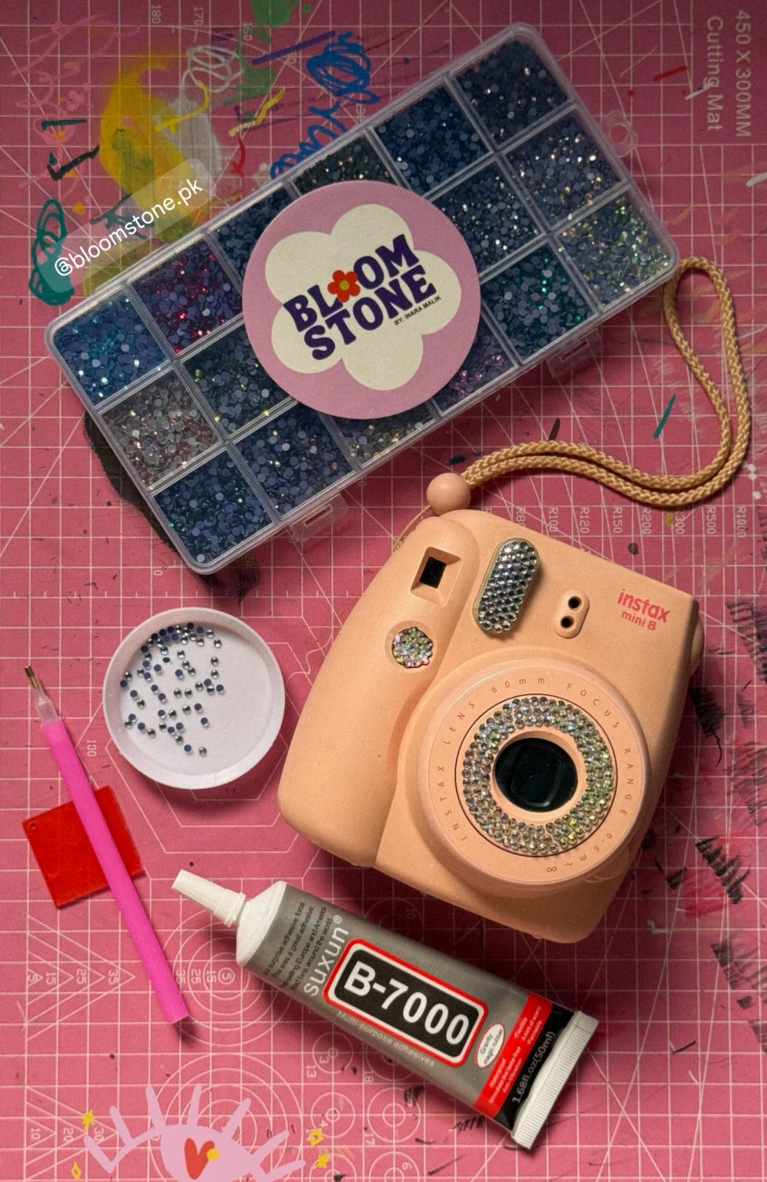 Bedazzle Kit -18 colours