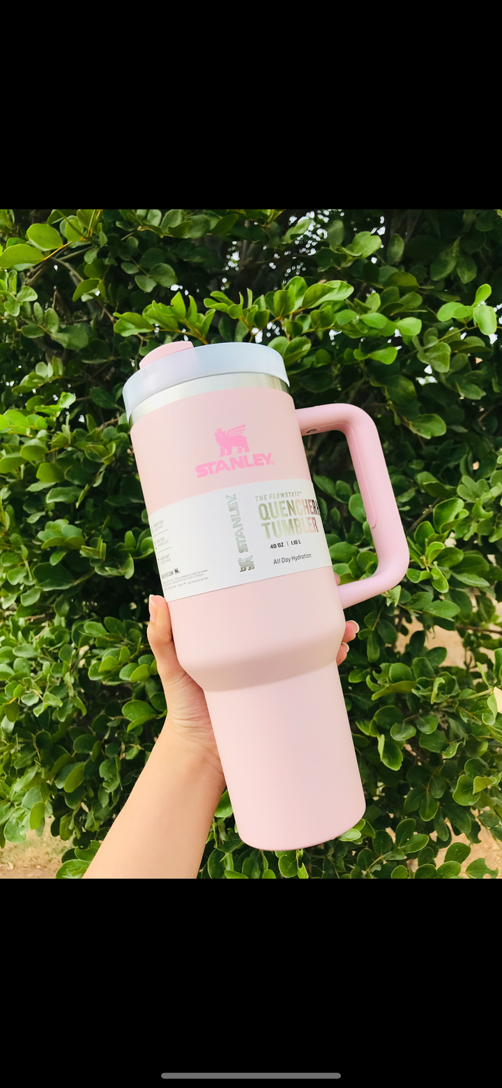 Stanley Quencher H2.0 Flowstate Tumbler -Cherry Blossom 40 oz