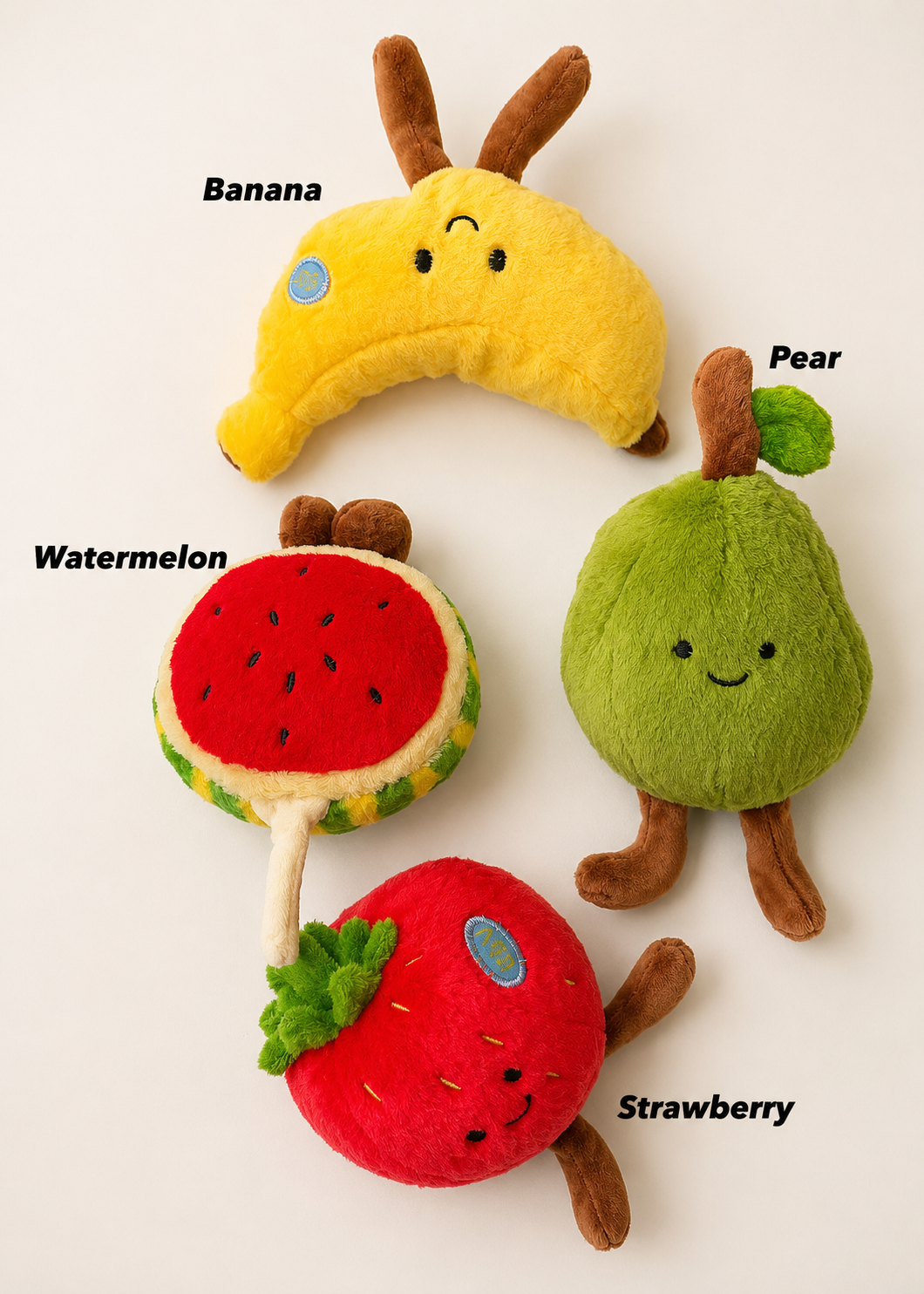 Jelly Cat Inspired Fruit Plushie - 15 cm