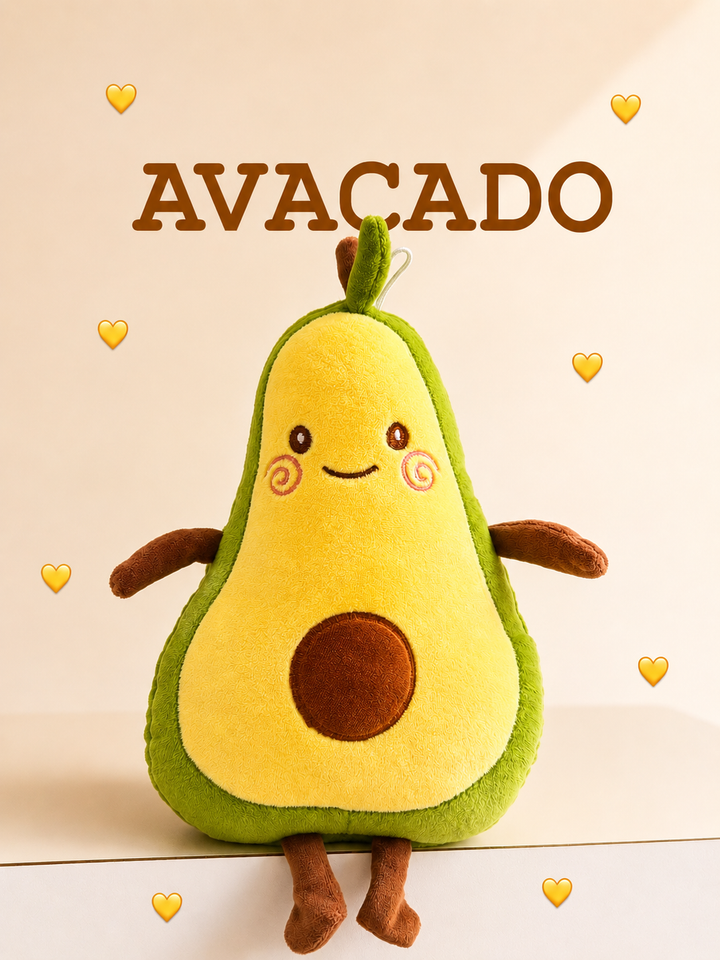 Avacado plushie