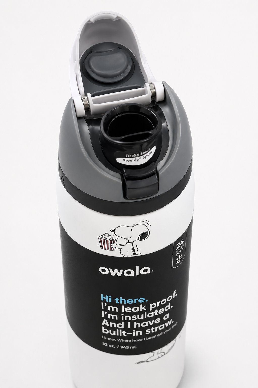 Snoopy Owala FreeSip Bottle - 32 oz