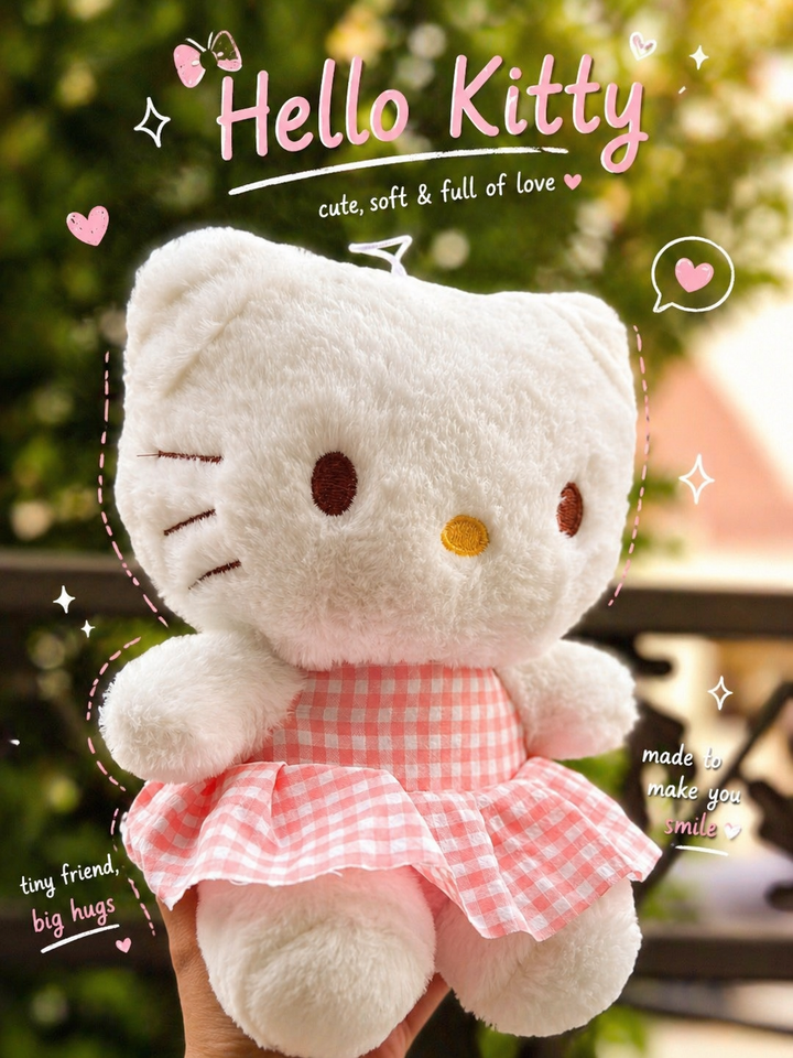 Hello Kitty Plushie - 25 CM