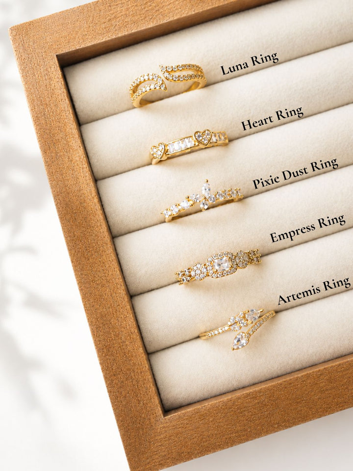 Golden Obsession Rings