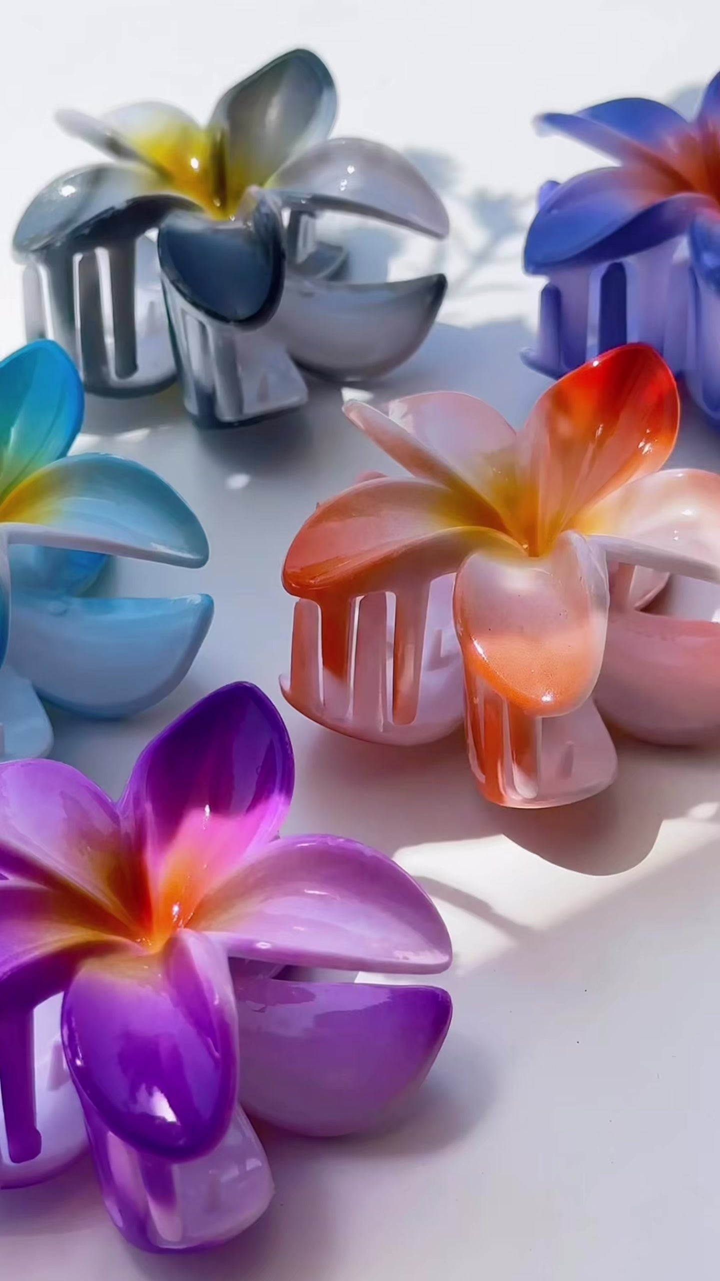 Bloom  Flower Claw Clips